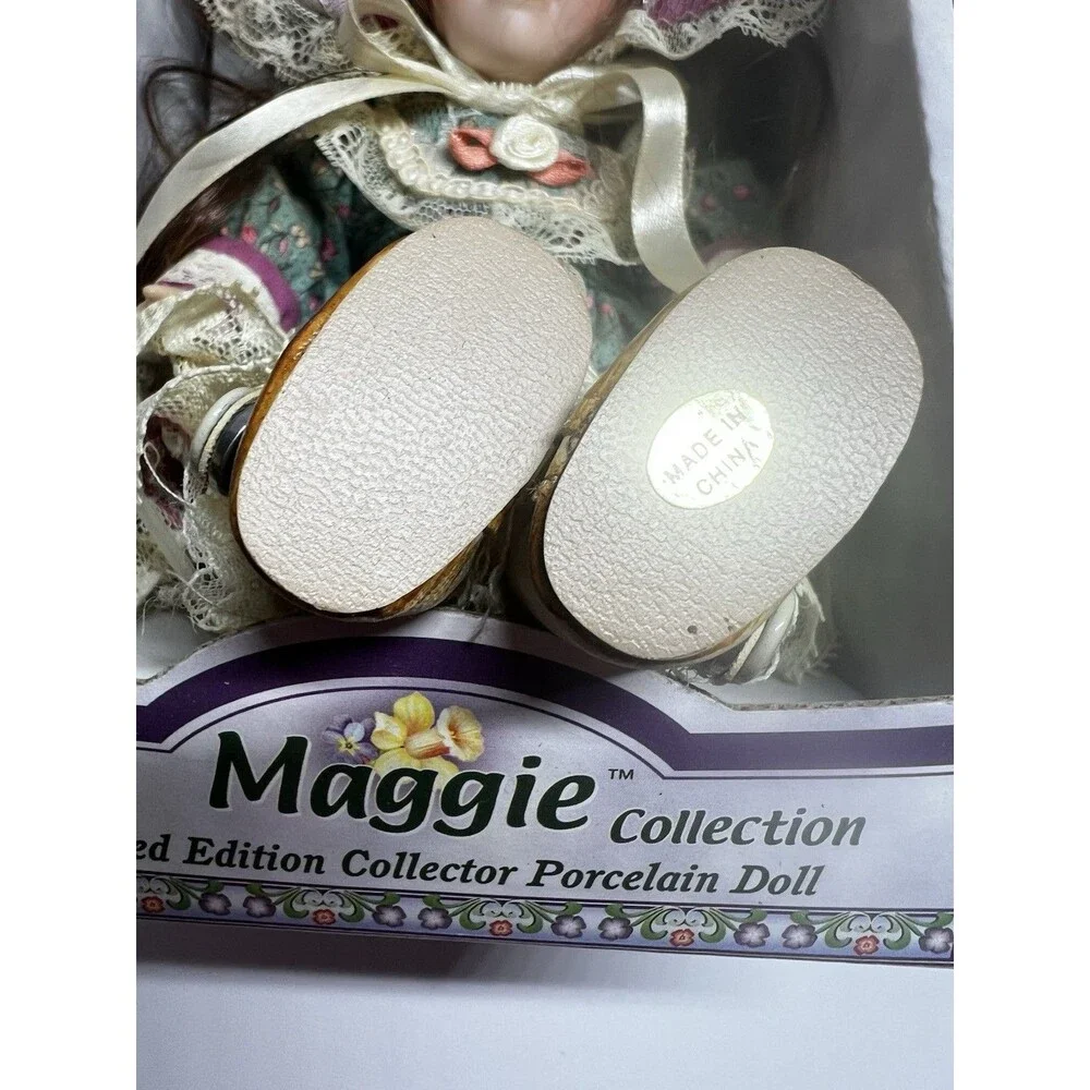 Vintage 1999 Maggie Collection Porcelain Doll  Limited Edition NIB